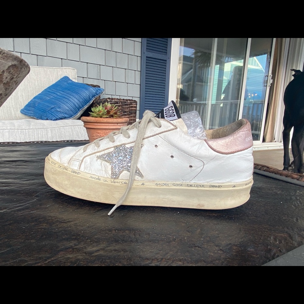 Golden Goose GGDB hi-star sneakers
